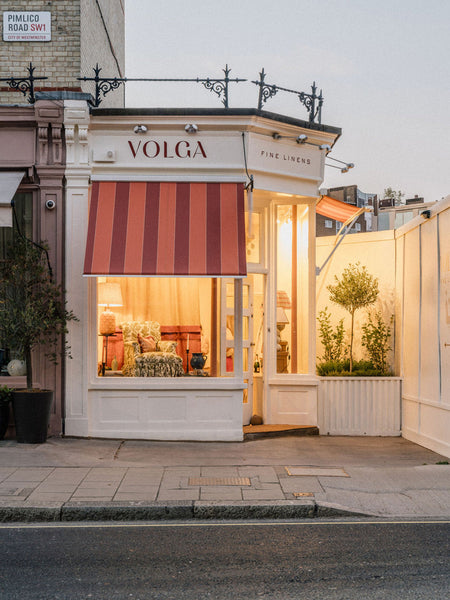 A Celebration of British Craftsmanship with Volga Linen on Pimlico Road